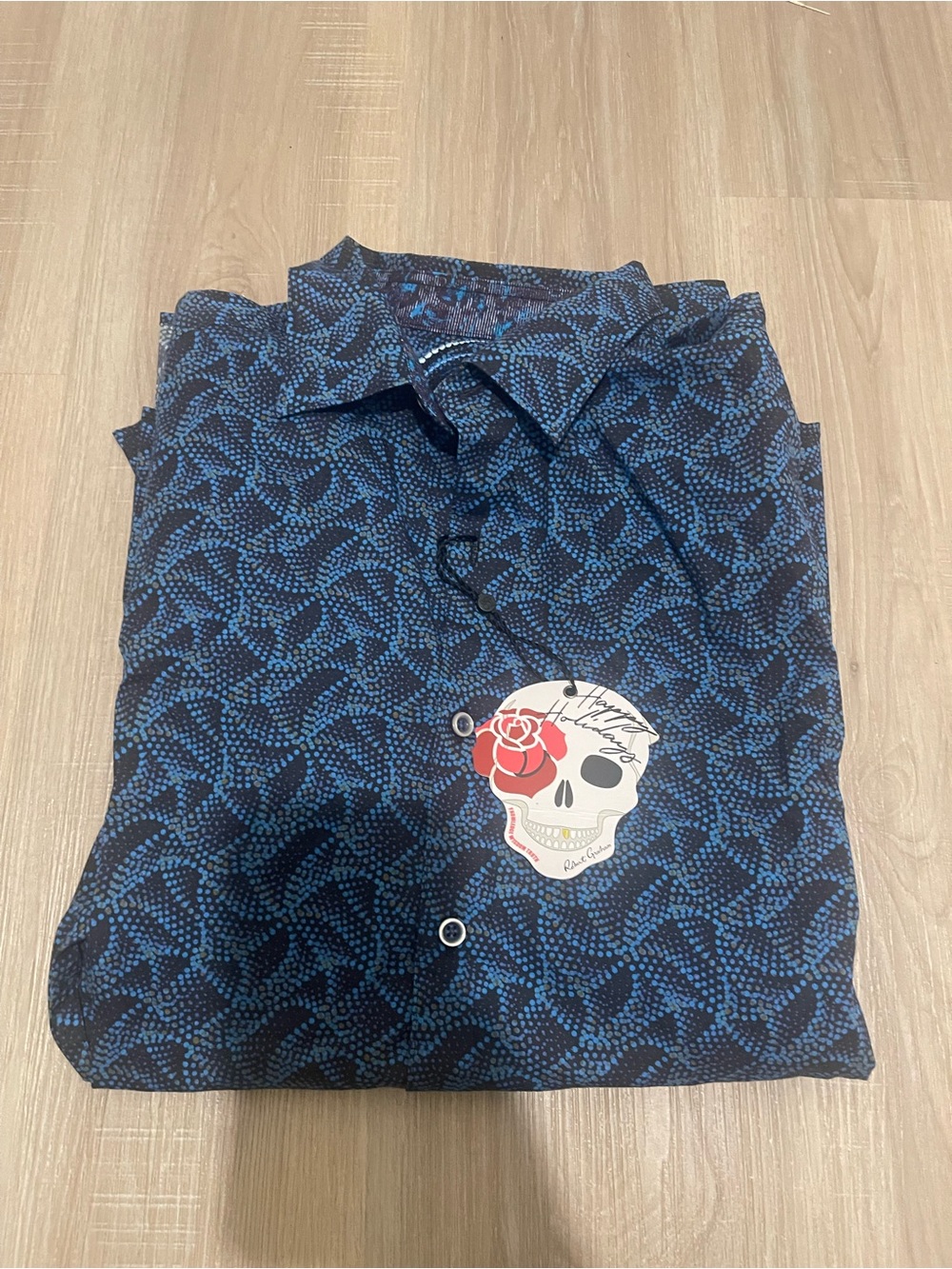NWT robert graham kirkside shirt size xl